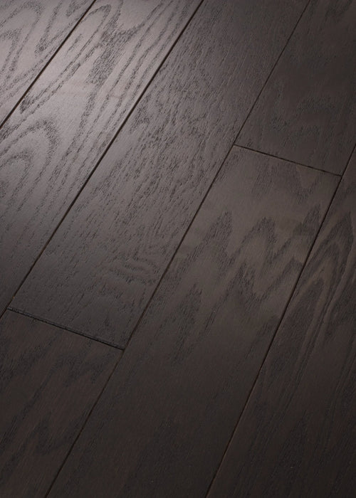 Shaw - Albright Oak 5" Hardwood SW582 - Charcoal Angled