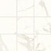 Bedrosians - Magnifica Encore - 4" x 4" Porcelain Mosaic - Calacatta Super White Honed