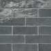 Bedrosians - Zagora - 2" x 6" Glossy Zellige Field Tile - Charcoal