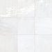 Bedrosians - Zagora - 4" x 4" Glossy Zellige Field Tile - Neige Blanc