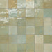 Bedrosians - Zagora - 2" x 2" Glossy Zellige Mosaic - Vert Gris