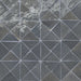 Bedrosians - Zagora - 12" x 12" Glossy Zellige Triangle Mosaic - Charcoal