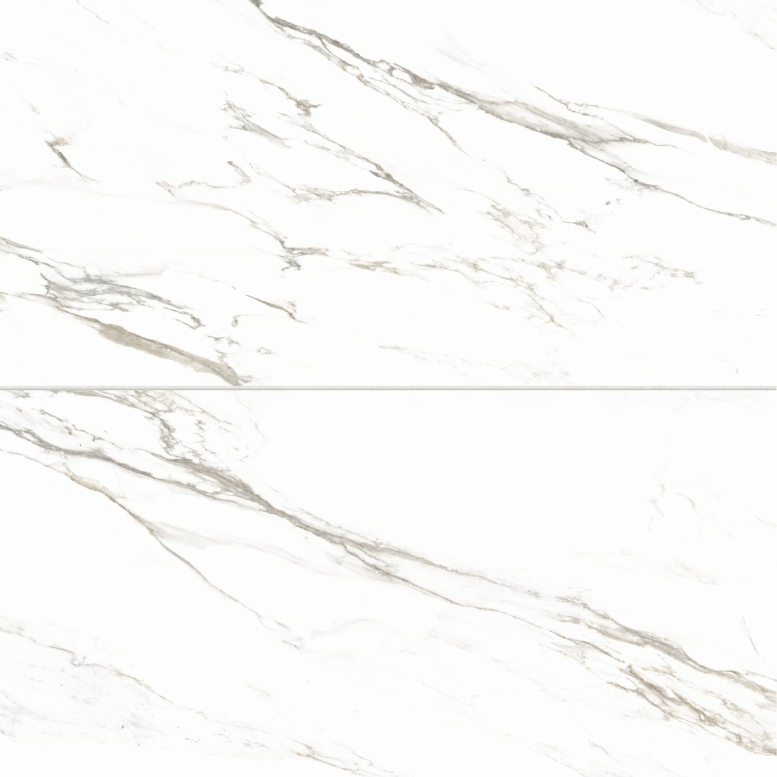 Bedrosians - Prati 24" x 48" Polished Porcelain Field Tile - Calacatta Borghini Warm