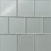 Bedrosians - Kaikos - 4" x 4" Matte Glass Field Tile - Silver