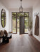 Bedrosians - Timberline - 10 in. x 72 in. Honed Porcelain Wood-Look Tile - Mahogany Installed