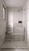 Bedrosians - Gemma 2" x 2" Honed Porcelain Mosaic Tile - Grey Onyx Installed