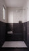 Bedrosians - Gemma 2" x 2" Honed Porcelain Mosaic Tile - Notte Installed