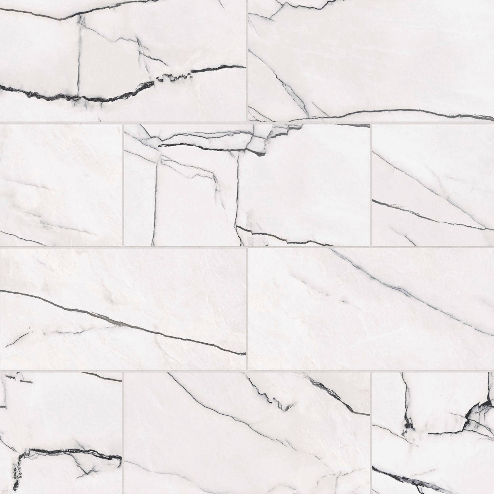 Bedrosians - Gemma 12" x 24" Honed Porcelain Field Tile - BiancaBedrosians - Gemma 12" x 24" Polished Porcelain Field Tile - Bianca