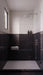 Bedrosians - Gemma 12" x 24" Honed Porcelain Field Tile - Notte InstalledBedrosians - Gemma 12" x 24" Polished Porcelain Field Tile - Notte Installed