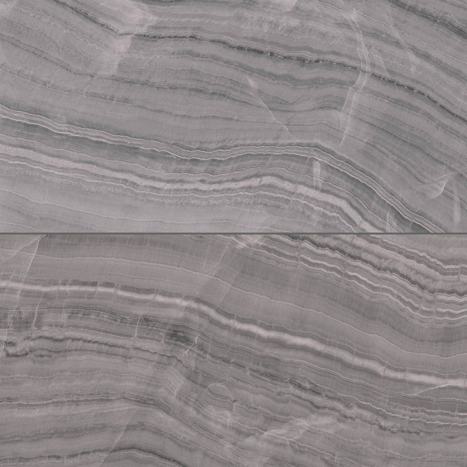 Bedrosians - Gemma 24" x 48" Honed Porcelain Field Tile - Grey Onyx