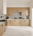 Bedrosians - Gemma 24" x 48" Polished Porcelain Field Tile - Bianca Installed
