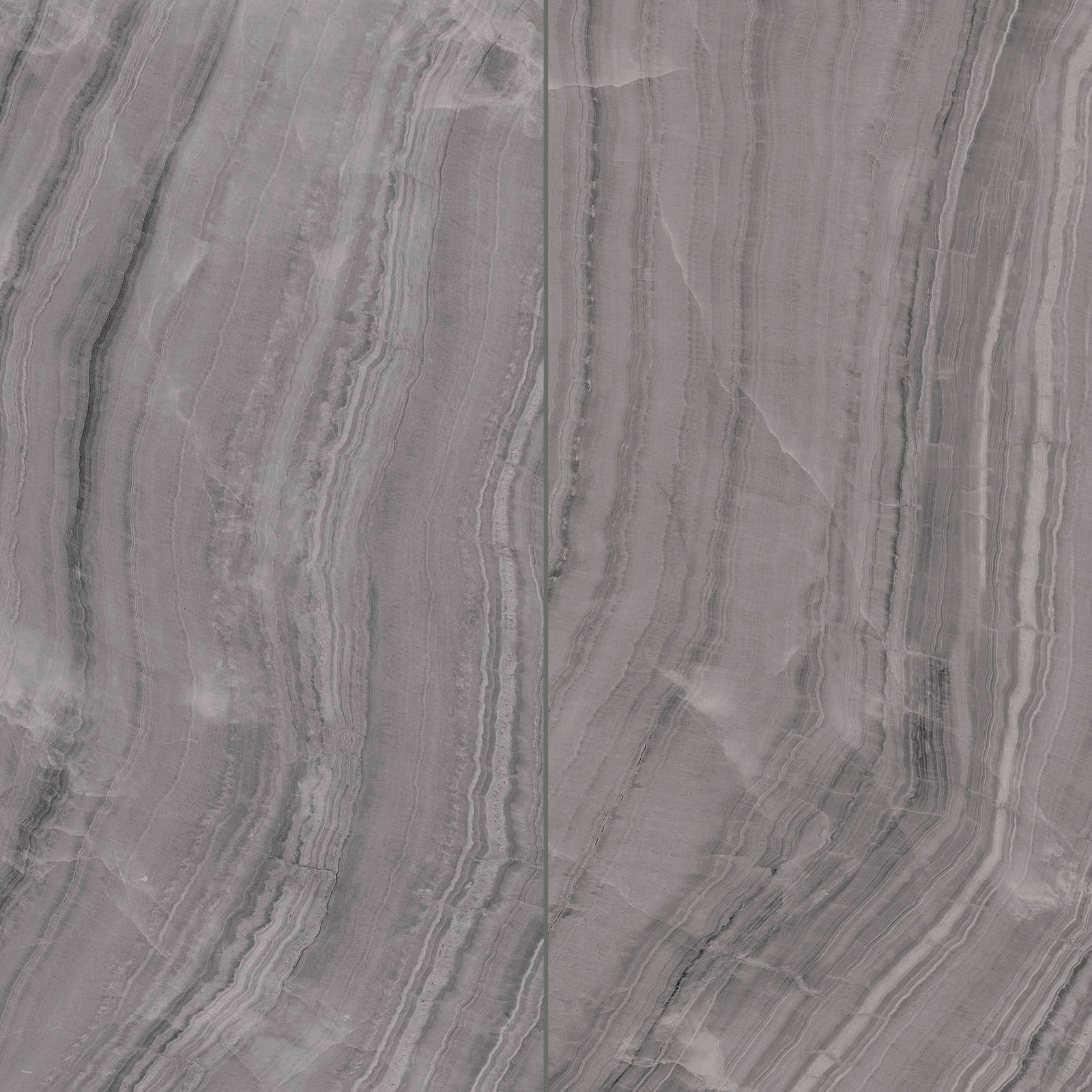 Bedrosians - Gemma 24" x 48" Polished Porcelain Field Tile - Grey Onyx