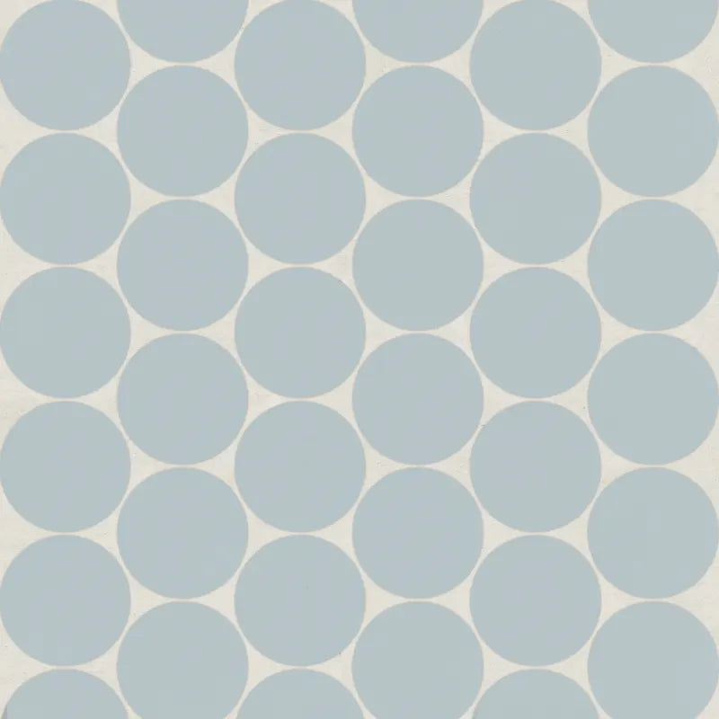 Bedrosians Tile &amp; Stone - Marin - 2&quot; Porcelain Penny Round Mosaic - Misty Blue