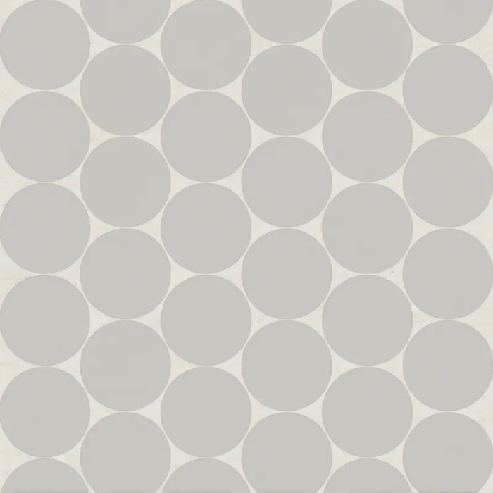 Bedrosians Tile & Stone - Marin - 2" Porcelain Penny Round Mosaic - Pebble Gray