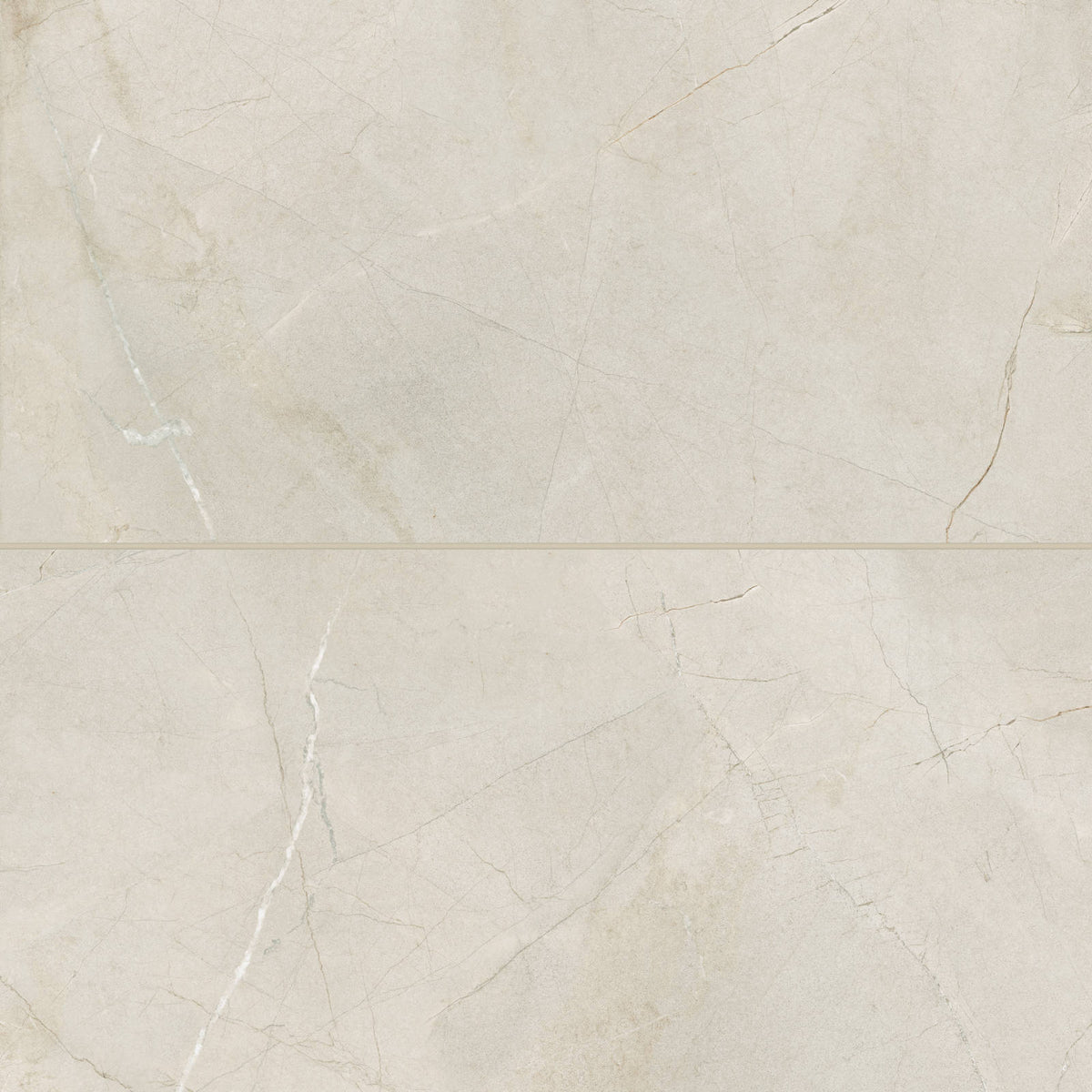 Bedrosians - Crema Marfil 24&quot; x 48&quot; Polished Porcelain Field Tile