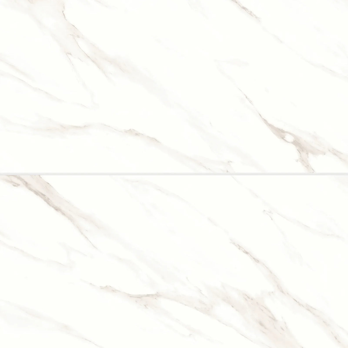 Bedrosians - Shandar 24&quot; x 48&quot; Matte Porcelain Field Tile - Statuario