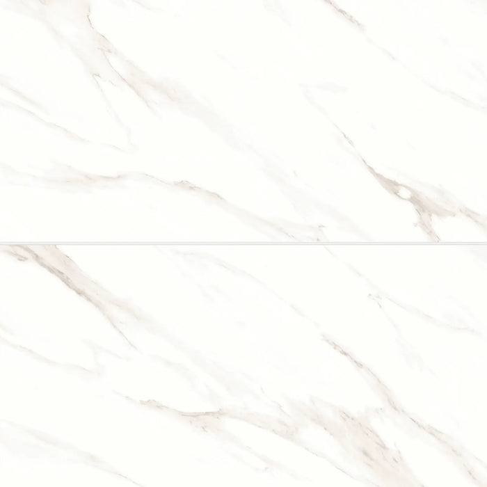 Bedrosians - Shandar 24" x 48" Matte Porcelain Field Tile - Statuario