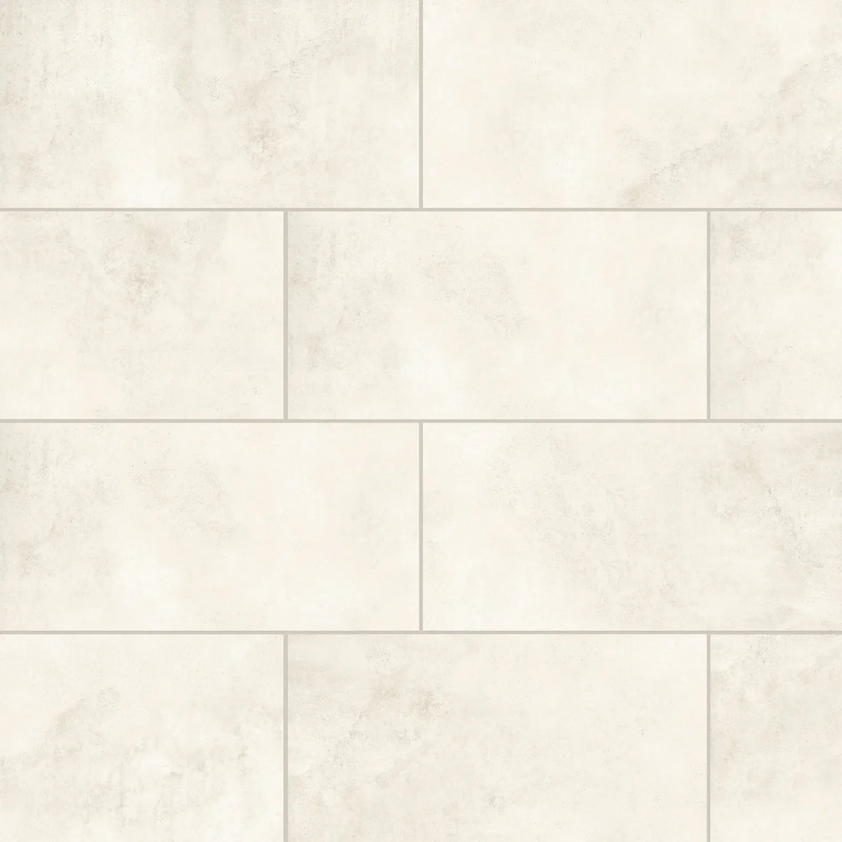 Bedrosians - Shandar 12&quot; x 24&quot; Matte Porcelain Field Tile - Social White