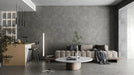 Bedrosians - Shandar 24" x 24" Matte Porcelain Field Tile - Florence Grey wall and floor installation