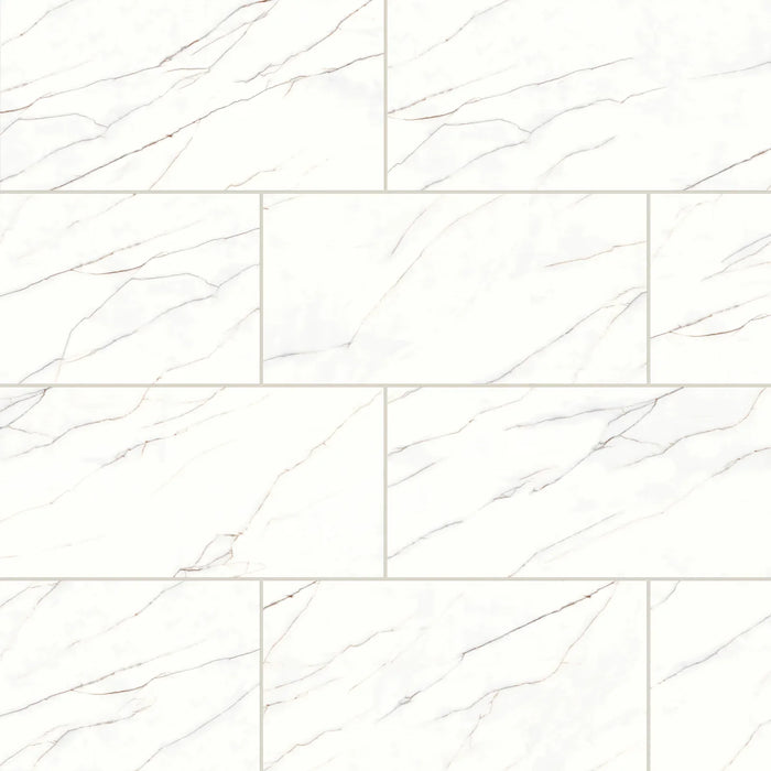 Bedrosians - Shandar 12" x 24" Matte Porcelain Field Tile - Viber Red