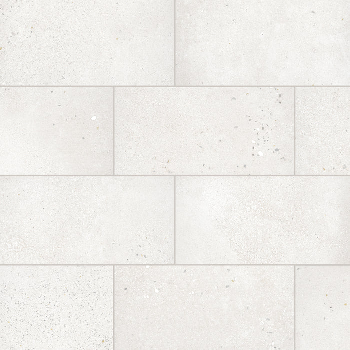 Bedrosians - Area 51 12 in. x 24 in. Matte Porcelain Field Tile - White