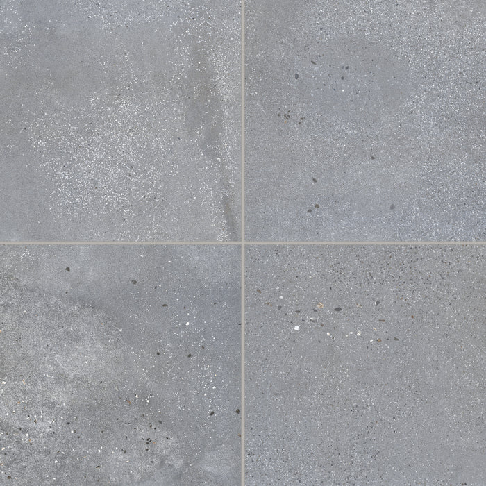 Bedrosians - Area 51 24 in. x 24 in. Matte Porcelain Field Tile - Steel