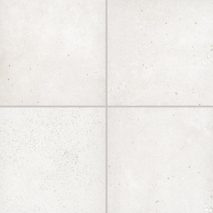 Bedrosians - Area 51 24 in. x 24 in. Matte Porcelain Field Tile - White