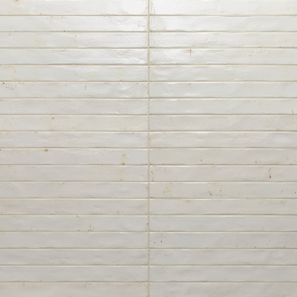 Bedrosians - Chroma - 2&quot; x 18&quot; Glossy Porcelain Field Tile - White