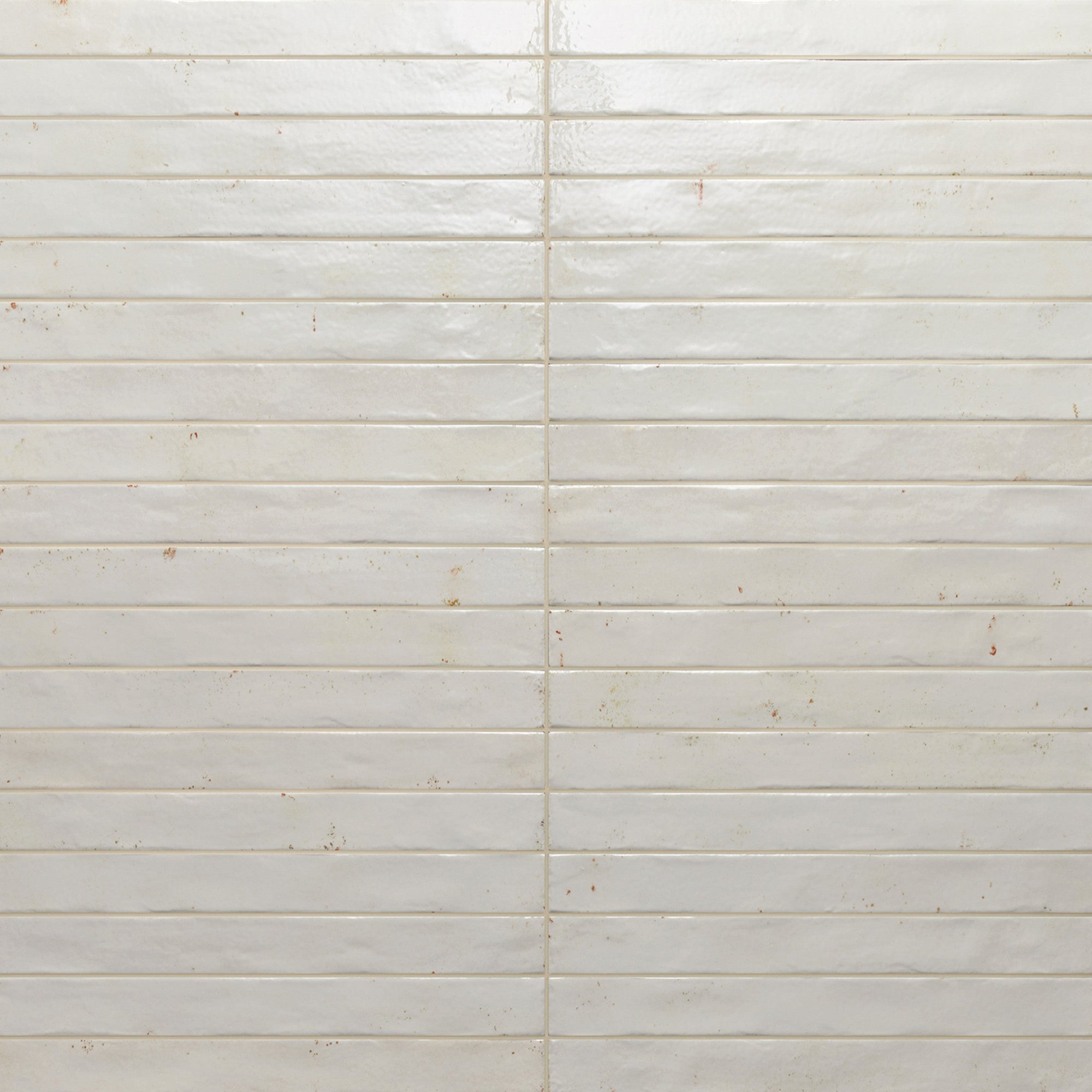 Bedrosians - Chroma - 2" x 18" Glossy Porcelain Field Tile - White