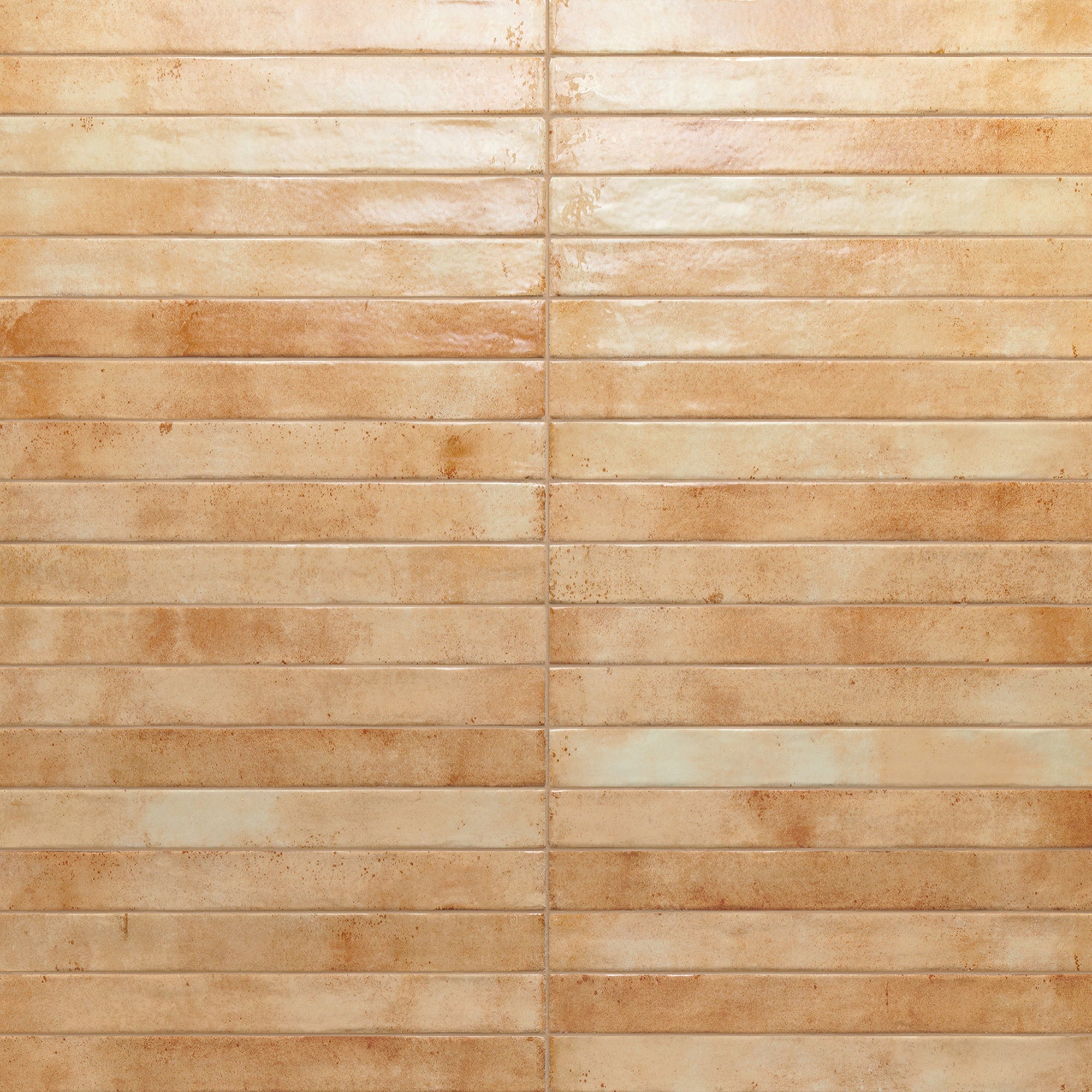 Bedrosians - Chroma - 2" x 18" Glossy Porcelain Field Tile - Beige