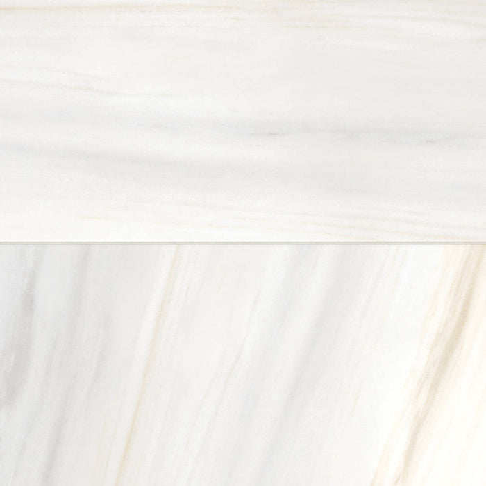 Bedrosians - Magnifica Era - 24" x 48" Glazed Porcelain Tile - Bianco Lasa Polished