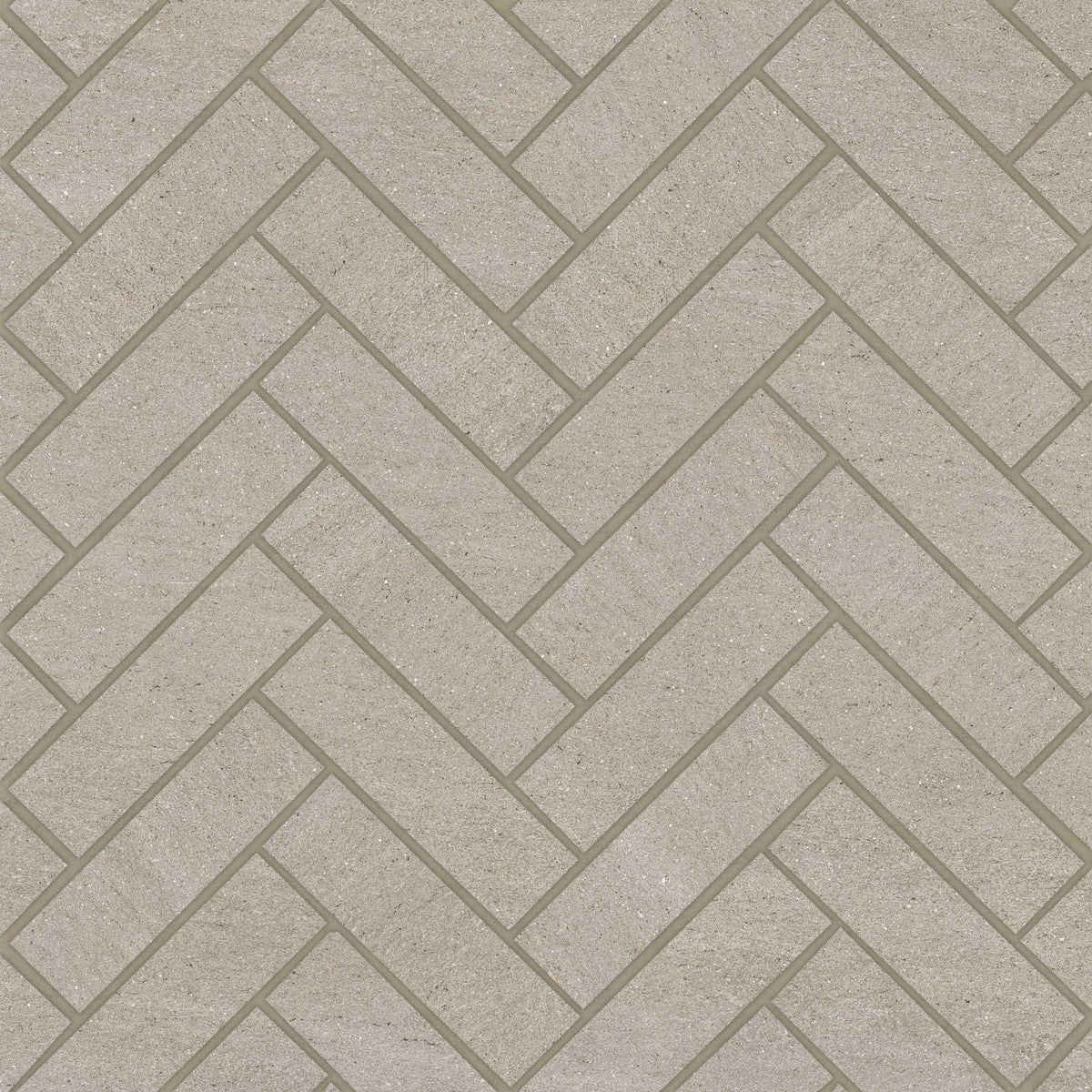 Bedrosians - Magnifica Encore - 1&quot; x 4&quot; Herringbone Mosaic - Basalt Sand Honed