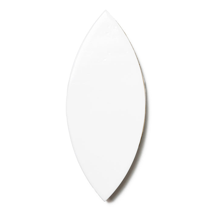 Bedrosians - Legacy 3" x 8" Glossy Petal Porcelain Tile - White