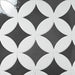 Bedrosians - Legacy 3" x 8" Glossy Petal Porcelain Tile - White Installed