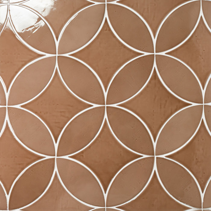 Bedrosians - Legacy 3" x 8" Glossy Petal Porcelain Tile - Siena 