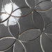 Bedrosians - Legacy 3" x 8" Glossy Petal Porcelain Tile - Charcoal installed 2