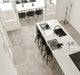 Bedrosians - +One 24 in. x 48 in. Matte Porcelain Field Tile - Greige Installed