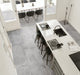 Bedrosians - +One 24 in. x 48 in. Matte Porcelain Field Tile - Ash Installed