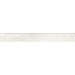 Bedrosians - +One 3 in. x 24 in. Matte Porcelain Bullnose - Chalk