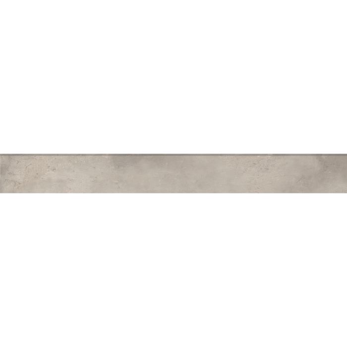 Bedrosians - +One 3 in. x 24 in. Matte Porcelain Bullnose - Greige