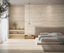 Bedrosians - Tivoli - 24 in. x 48 in. Natural Matte Porcelain Field Tile - Crema Installed
