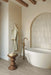Bedrosians - Tivoli - 12 in. x 24 in. Natural Matte Porcelain Field Tile - Terra Installed