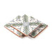 Bedrosians - Palmetto - 6 in. x 6 in. Glazed Ceramic Terracotta Tile - Verdant Stacked