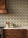 Bedrosians - Palmetto - 6 in. x 6 in. Glazed Ceramic Terracotta Tile - Verdant installed