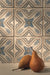 Bedrosians - Palmetto - 6 in. x 6 in. Glazed Ceramic Terracotta Tile - Sierra Installed