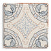 Bedrosians - Palmetto - 6 in. x 6 in. Glazed Ceramic Terracotta Tile - Luna
