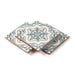 Bedrosians - Palmetto - 6 in. x 6 in. Glazed Ceramic Terracotta Tile - Estrella Stacked