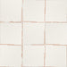 Bedrosians - Palmetto - 6 in. x 6 in. Glazed Ceramic Terracotta Tile - Cotton 2