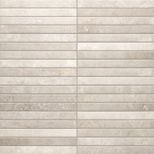 Bedrosians - Trulli - 1.5 in. x 15 in. Glazed Matte Porcelain Field Tile - Grigio