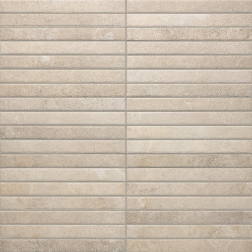 Bedrosians - Trulli - 1.5 in. x 15 in. Glazed Matte Porcelain Field Tile - Sabbia